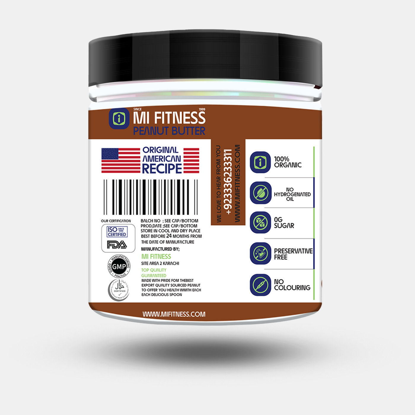 Peanut butter Protein Coffee Choco 500g - Mi Fitness® - mi Fitness