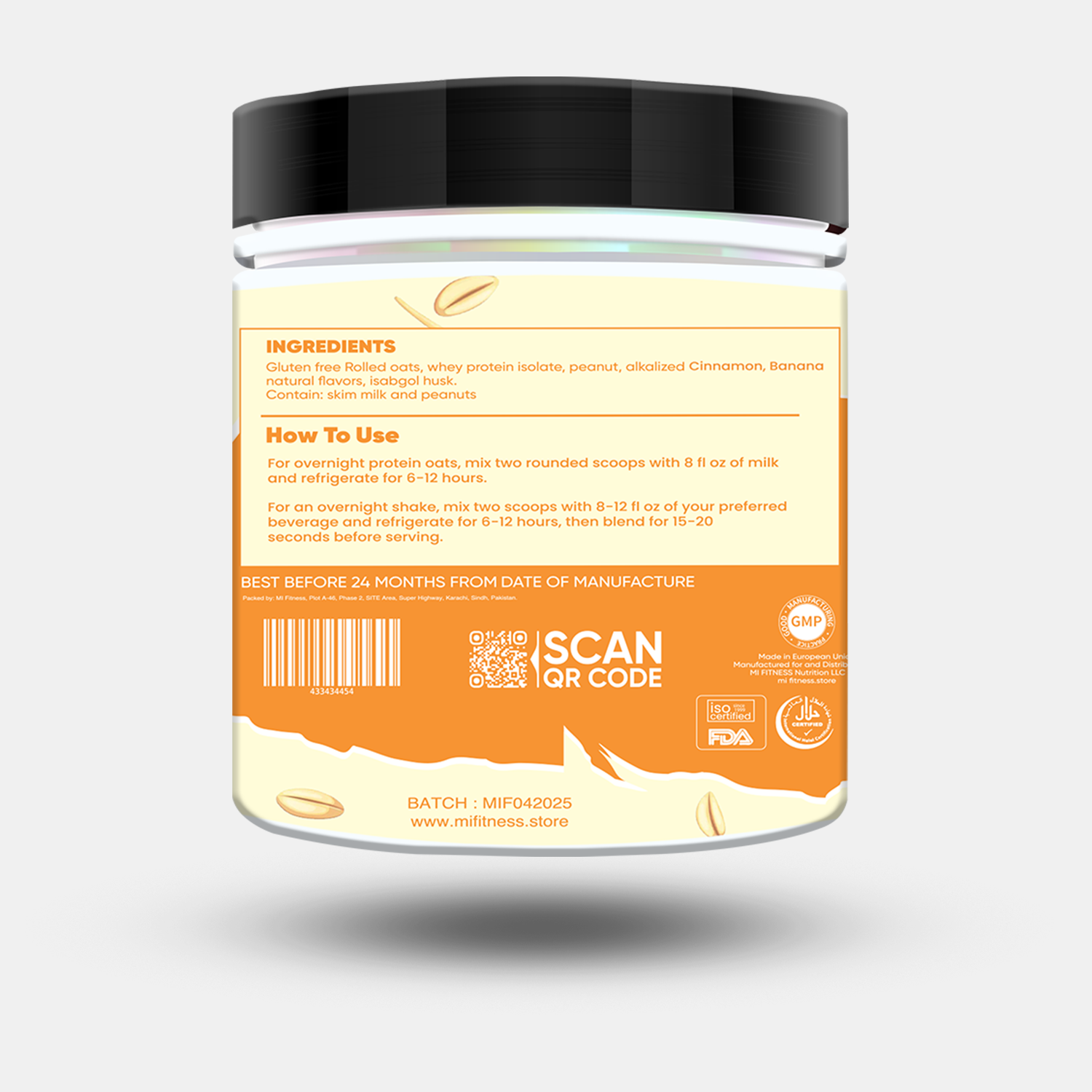 Whey Protein Overnight Oats Trio 2 Bundle Pack - Mi Fitness®