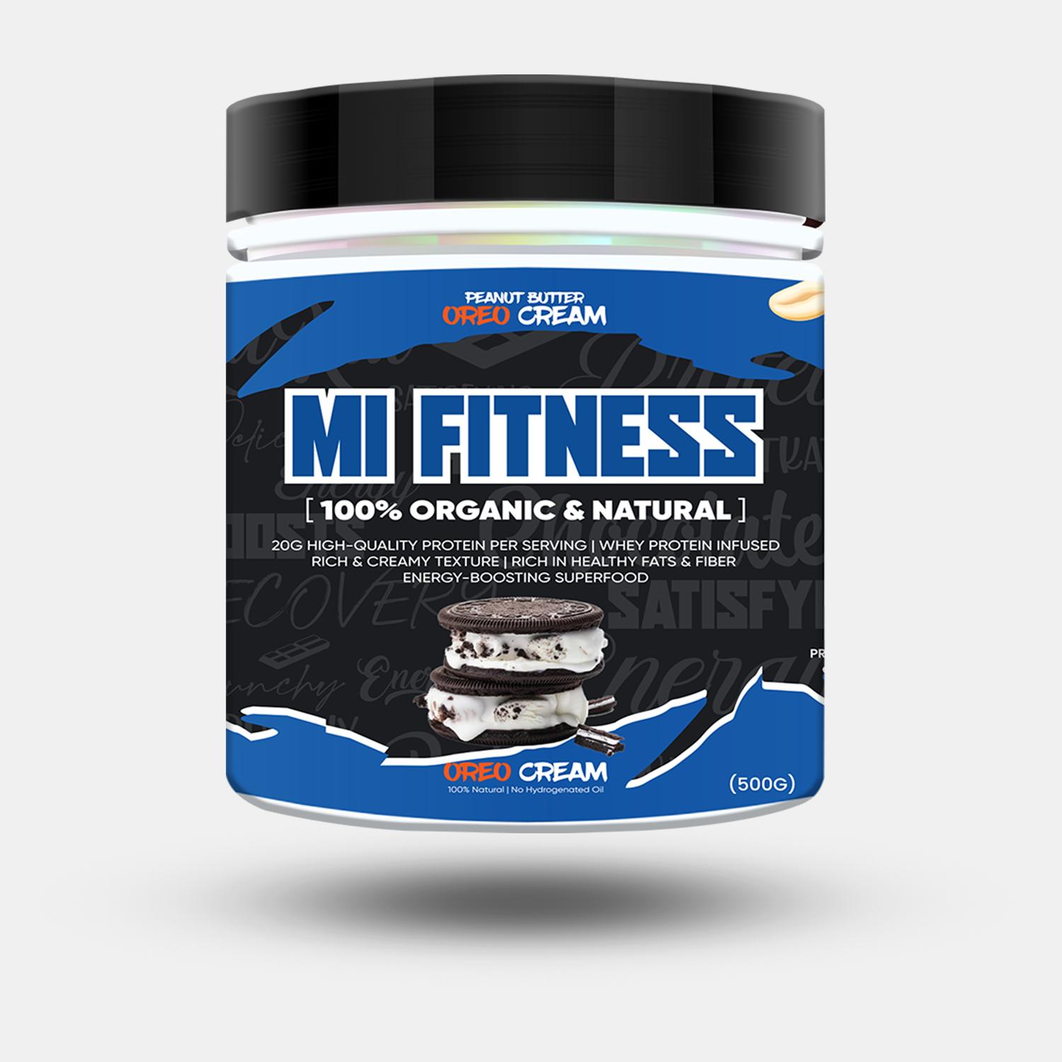 Peanut butter Oreo Cream Protein 500g - Mi Fitness®