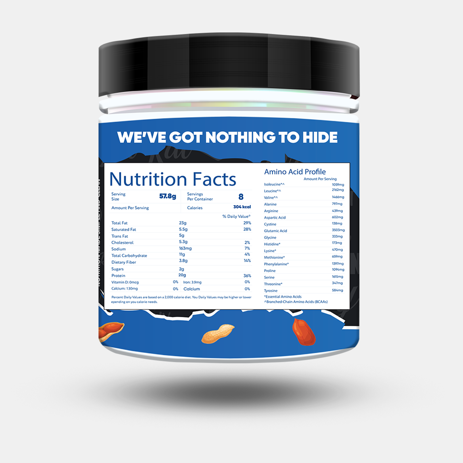 Peanut butter Oreo Cream Protein 500g - Mi Fitness®